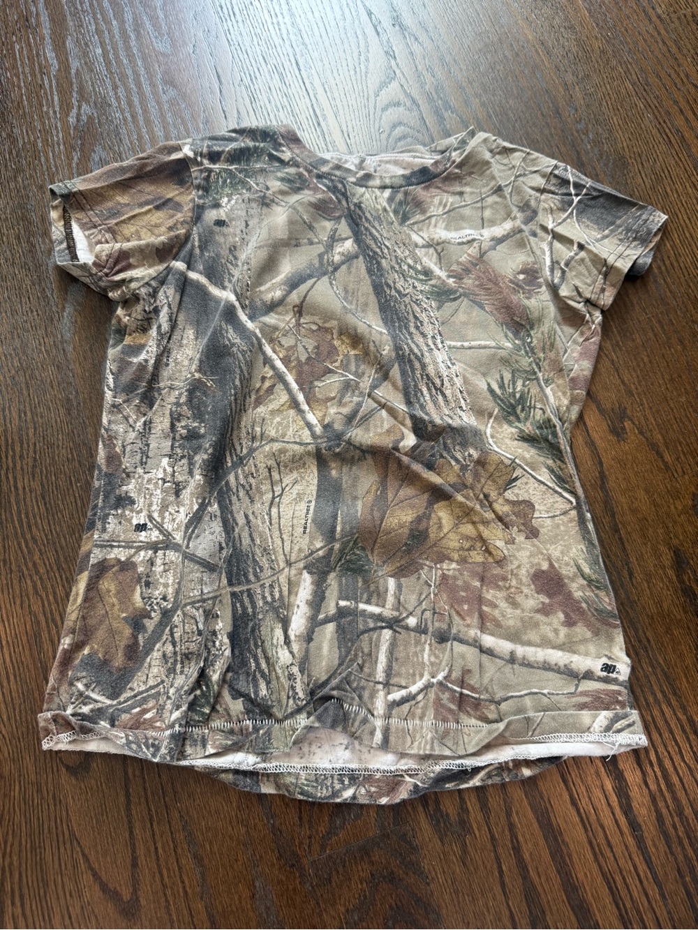 RedHead Kids Short Sleeve Camo Tee - Brown/Green